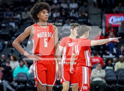 Thumbnail 3 in St. John Bosco vs. Mater Dei (Trinity Mission League Showcase) photogallery.