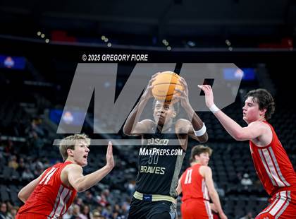 Thumbnail 1 in St. John Bosco vs. Mater Dei (Trinity Mission League Showcase) photogallery.