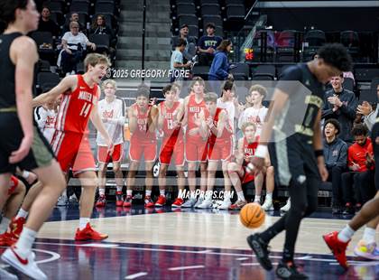 Thumbnail 1 in St. John Bosco vs. Mater Dei (Trinity Mission League Showcase) photogallery.