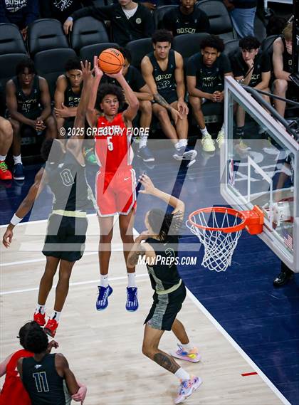 Thumbnail 2 in St. John Bosco vs. Mater Dei (Trinity Mission League Showcase) photogallery.