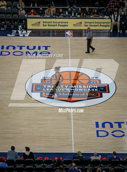 Thumbnail 3 in St. John Bosco vs. Mater Dei (Trinity Mission League Showcase) photogallery.