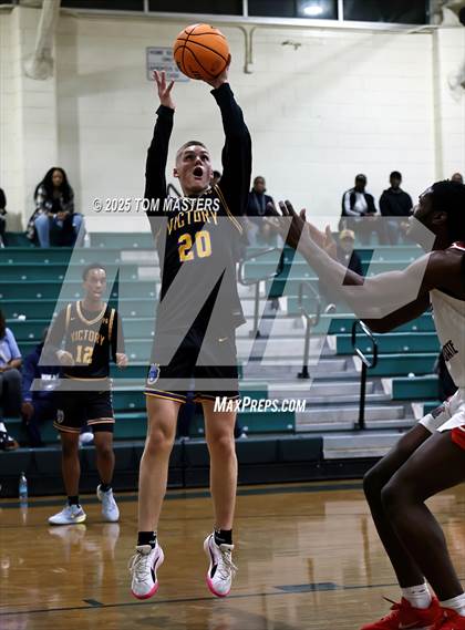 Thumbnail 1 in Victory Christian Center vs. Tennessee Collegiate Academy (George Lynch Invitational) photogallery.