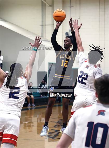 Thumbnail 2 in Victory Christian Center vs. Tennessee Collegiate Academy (George Lynch Invitational) photogallery.