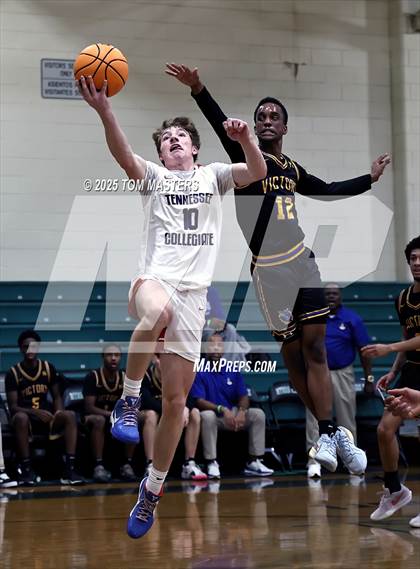 Thumbnail 3 in Victory Christian Center vs. Tennessee Collegiate Academy (George Lynch Invitational) photogallery.