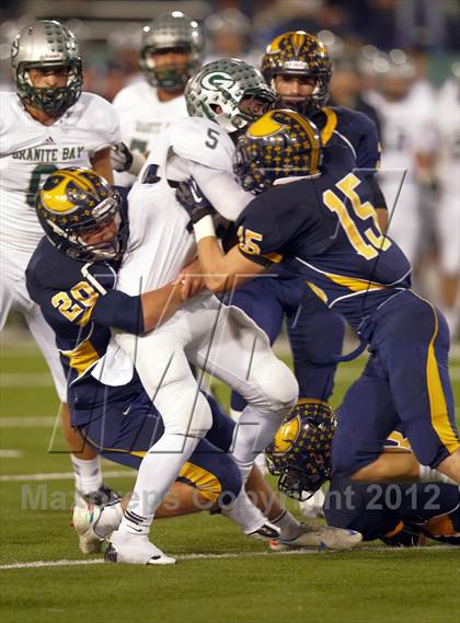 Thumbnail 3 in Granite Bay vs. Oak Ridge (CIF SJS D1 Final) photogallery.