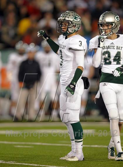 Thumbnail 3 in Granite Bay vs. Oak Ridge (CIF SJS D1 Final) photogallery.
