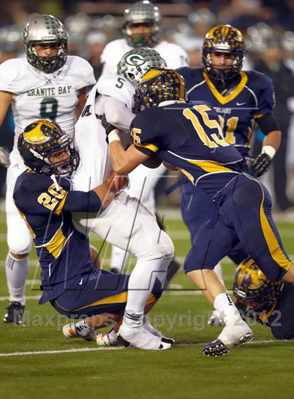Thumbnail 1 in Granite Bay vs. Oak Ridge (CIF SJS D1 Final) photogallery.