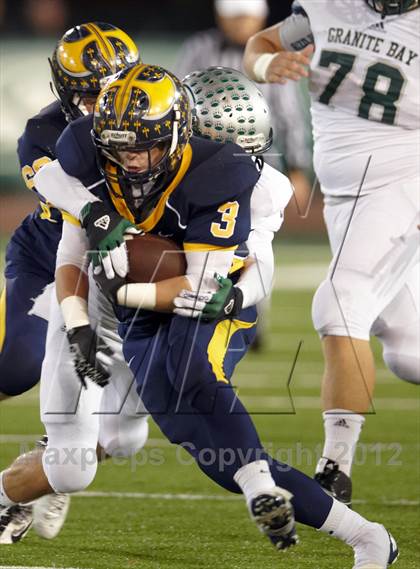 Thumbnail 3 in Granite Bay vs. Oak Ridge (CIF SJS D1 Final) photogallery.
