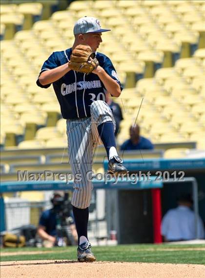 Thumbnail 2 in Chatsworth vs. El Camino Real (CIF LACS D1 Final) photogallery.