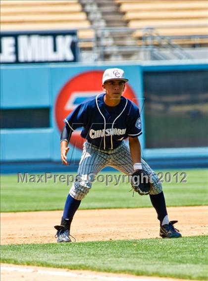 Thumbnail 3 in Chatsworth vs. El Camino Real (CIF LACS D1 Final) photogallery.