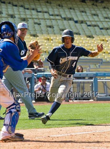Thumbnail 3 in Chatsworth vs. El Camino Real (CIF LACS D1 Final) photogallery.