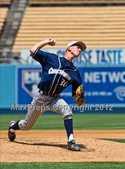 Thumbnail 3 in Chatsworth vs. El Camino Real (CIF LACS D1 Final) photogallery.