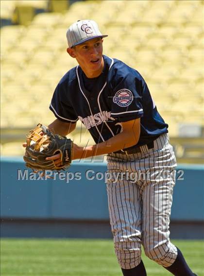 Thumbnail 3 in Chatsworth vs. El Camino Real (CIF LACS D1 Final) photogallery.