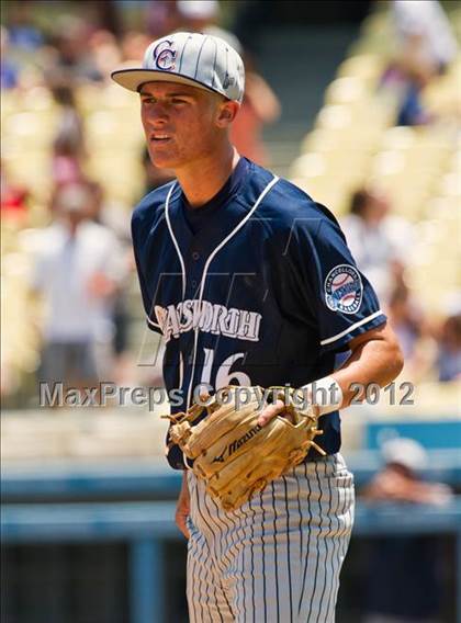 Thumbnail 3 in Chatsworth vs. El Camino Real (CIF LACS D1 Final) photogallery.