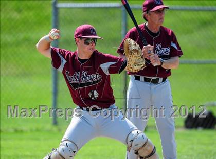 Thumbnail 2 in North Haven vs. Maloney (CIAC Class L 1st Round) photogallery.