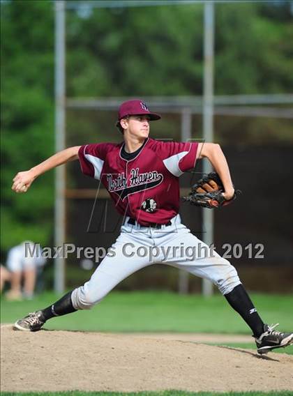 Thumbnail 2 in North Haven vs. Maloney (CIAC Class L 1st Round) photogallery.