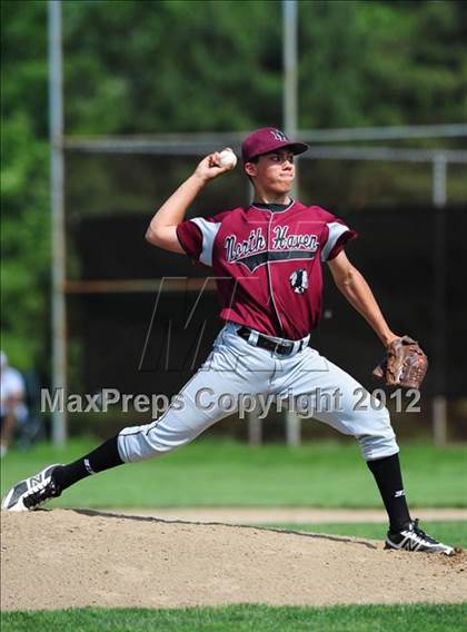 Thumbnail 2 in North Haven vs. Maloney (CIAC Class L 1st Round) photogallery.