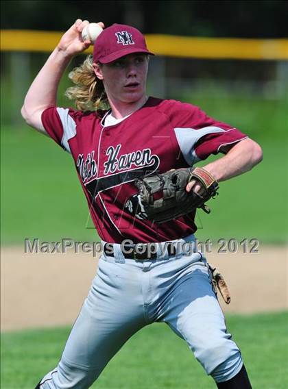 Thumbnail 3 in North Haven vs. Maloney (CIAC Class L 1st Round) photogallery.