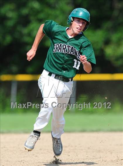 Thumbnail 2 in North Haven vs. Maloney (CIAC Class L 1st Round) photogallery.