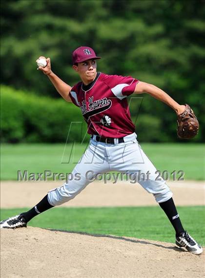 Thumbnail 3 in North Haven vs. Maloney (CIAC Class L 1st Round) photogallery.