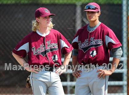 Thumbnail 1 in North Haven vs. Maloney (CIAC Class L 1st Round) photogallery.