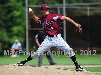 Thumbnail 2 in North Haven vs. Maloney (CIAC Class L 1st Round) photogallery.
