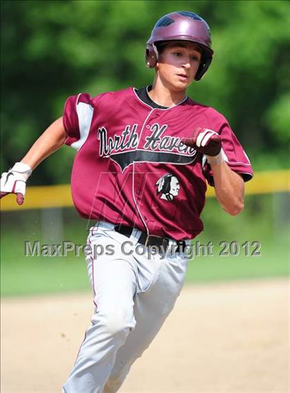 Thumbnail 3 in North Haven vs. Maloney (CIAC Class L 1st Round) photogallery.
