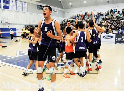 Thumbnail 1 in Cathedral vs. Bishop Montgomery (CIF SS D4 Final) photogallery.