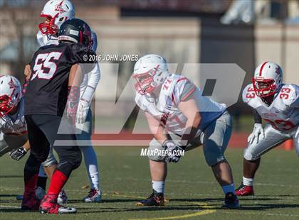 Thumbnail 1 in Cardinal Spellman vs. Moore Catholic (CHSFL Class A Championship) photogallery.