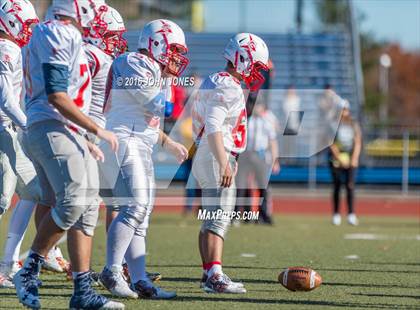 Thumbnail 1 in Cardinal Spellman vs. Moore Catholic (CHSFL Class A Championship) photogallery.
