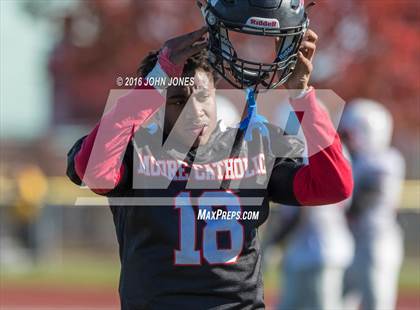 Thumbnail 3 in Cardinal Spellman vs. Moore Catholic (CHSFL Class A Championship) photogallery.