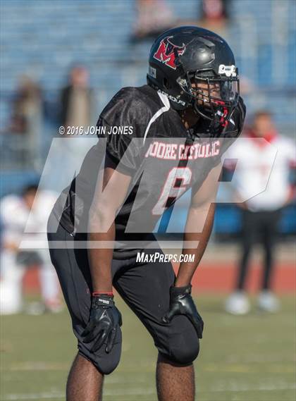 Thumbnail 3 in Cardinal Spellman vs. Moore Catholic (CHSFL Class A Championship) photogallery.