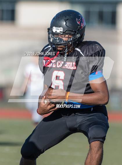 Thumbnail 1 in Cardinal Spellman vs. Moore Catholic (CHSFL Class A Championship) photogallery.