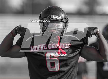 Thumbnail 2 in Cardinal Spellman vs. Moore Catholic (CHSFL Class A Championship) photogallery.