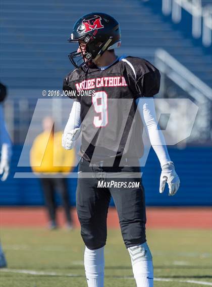 Thumbnail 3 in Cardinal Spellman vs. Moore Catholic (CHSFL Class A Championship) photogallery.