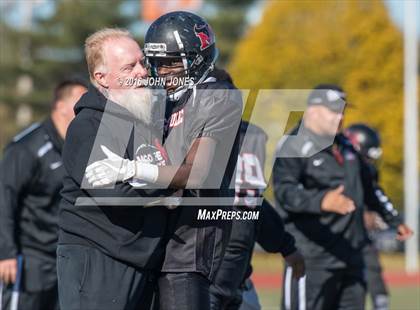Thumbnail 1 in Cardinal Spellman vs. Moore Catholic (CHSFL Class A Championship) photogallery.