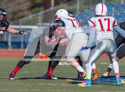 Thumbnail 3 in Cardinal Spellman vs. Moore Catholic (CHSFL Class A Championship) photogallery.