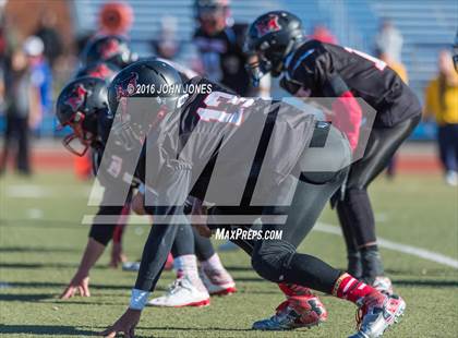 Thumbnail 3 in Cardinal Spellman vs. Moore Catholic (CHSFL Class A Championship) photogallery.