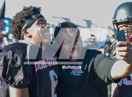 Thumbnail 1 in Cardinal Spellman vs. Moore Catholic (CHSFL Class A Championship) photogallery.