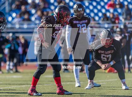 Thumbnail 3 in Cardinal Spellman vs. Moore Catholic (CHSFL Class A Championship) photogallery.