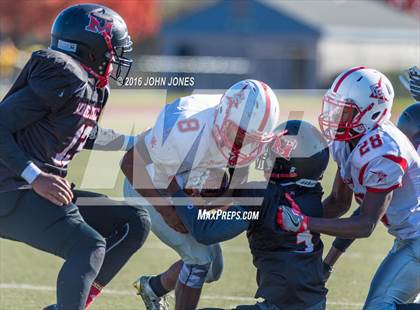 Thumbnail 3 in Cardinal Spellman vs. Moore Catholic (CHSFL Class A Championship) photogallery.
