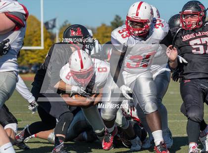 Thumbnail 2 in Cardinal Spellman vs. Moore Catholic (CHSFL Class A Championship) photogallery.