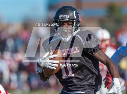 Thumbnail 2 in Cardinal Spellman vs. Moore Catholic (CHSFL Class A Championship) photogallery.
