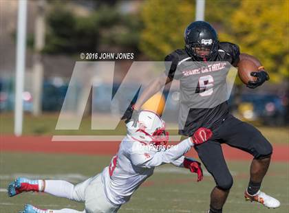 Thumbnail 2 in Cardinal Spellman vs. Moore Catholic (CHSFL Class A Championship) photogallery.