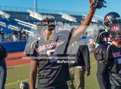 Thumbnail 2 in Cardinal Spellman vs. Moore Catholic (CHSFL Class A Championship) photogallery.