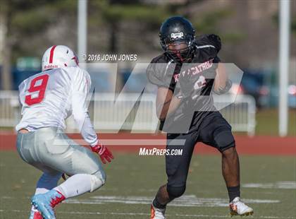 Thumbnail 1 in Cardinal Spellman vs. Moore Catholic (CHSFL Class A Championship) photogallery.