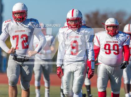 Thumbnail 1 in Cardinal Spellman vs. Moore Catholic (CHSFL Class A Championship) photogallery.