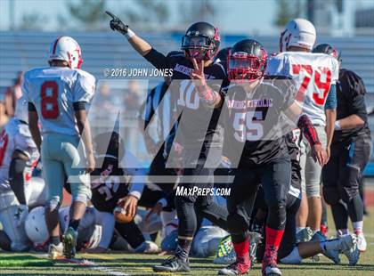 Thumbnail 2 in Cardinal Spellman vs. Moore Catholic (CHSFL Class A Championship) photogallery.