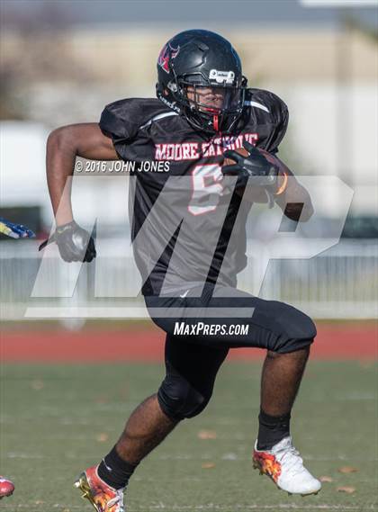 Thumbnail 3 in Cardinal Spellman vs. Moore Catholic (CHSFL Class A Championship) photogallery.