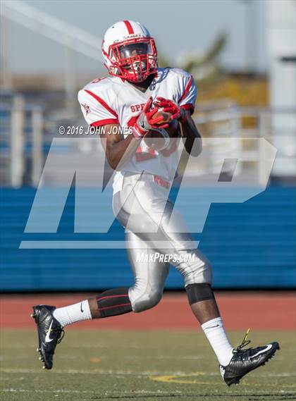 Thumbnail 3 in Cardinal Spellman vs. Moore Catholic (CHSFL Class A Championship) photogallery.